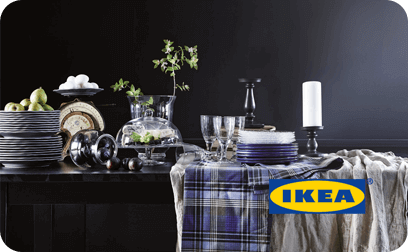 Die IKEA Geschenkkarte „Laying-a-Table“