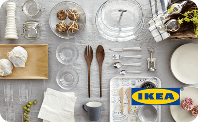 Die IKEA Geschenkkarte „Tableware“